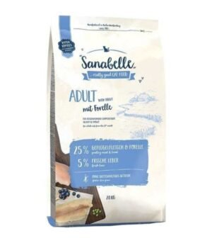Sanabelle Balıklı Adult Forelle Alabalıklı Yetişkin Tahılsız Kedi Maması 2 Kg