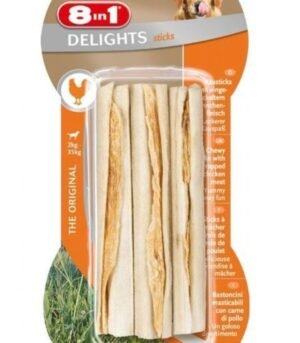 8İn1 Delights Bones Köpekler Için Ağız Bakım Kemiği Sticks