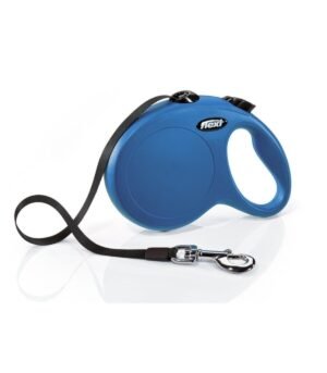Flexı New Classic Otomatik Şerit Köpek Gezdirme Tasma L Mavi 5 Mt