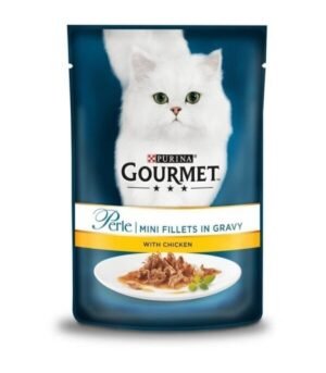 Gourmet Perle Yetıskın Kedı Pouch 85 Gr Izgara Tavuklu