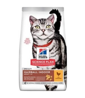 Hills Hairball Indoor Tavuklu Tüy Yumağı Önleyici Kedi Maması 1.5 Kg