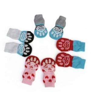 Ally Paws Küçük Irk Köpekler Için Kaymaz Tabanlı Çorap 4Lü