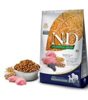 Nd Kuzu Etli Yaban Mersini Düşük Tahıllı Yetişkin Köpek Maması 12 Kg