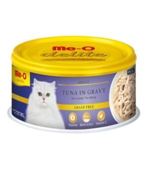 Meo Delite Tahılsız Sos Içinde Ton Balıklı Yetişkin Kedi Konservesi 80 Gr