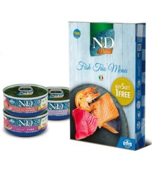 Nd Balık Çeşitleri Kedi Konservesi 70 Gr 6 Al 5 Öde