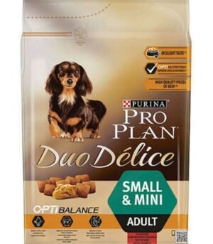 Proplan Duo Delice Small-Mını Sığır Etli Yetişkin Köpek Maması 2,5Kg