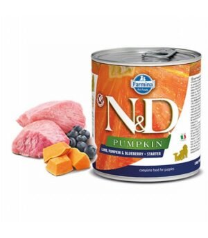 Pumpkin Kuzulu Yaban Mersinli Starter Yavru Köpek Konservesi 285 Gr