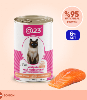 @23 Yetişkin Kedi Konservesi Somon Aromalı 415 g x 6 adet