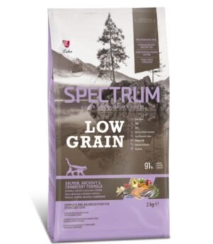 Spectrum Low Graın Kısırlaştırılmış Somonlu,Hamsili Kedi Maması 2Kg