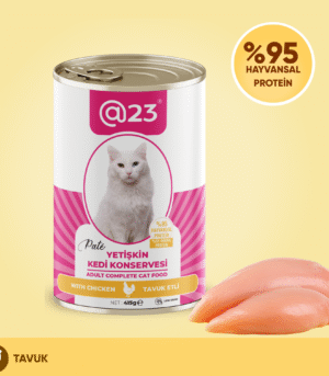 @23 Yetişkin Kedi Konservesi Tavuk Aromalı 415 g