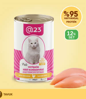 @23 Yetişkin Kedi Konservesi Tavuk Aromalı 415 g x 12 adet