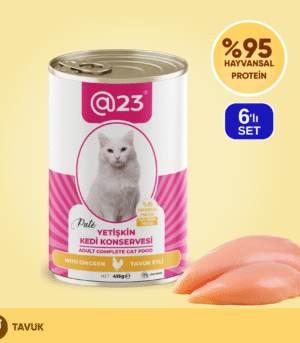 @23 Yetişkin Kedi Konservesi Tavuk Aromalı 415 g x 6 adet