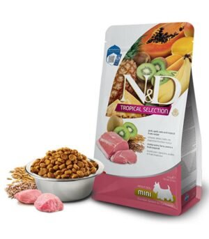 N&D Tropical Selection Yaban Domuzlu Tropikal Meyveli Mini Irk Yetişkin Köpek Maması 5 Kg