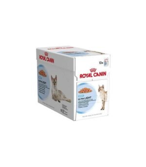 Royal Canin Ultra Light Gravy Kilo Kontrollü Yaş Kedi Maması 85 Gr X 12 Adet