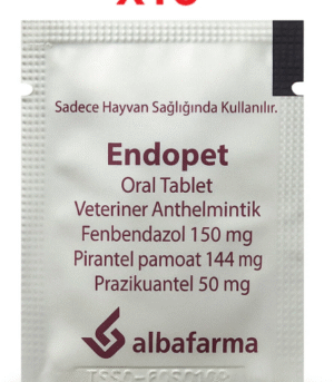 Albafarma Endope Kedi-Köpek Için Iç Parazt Tablet X10 Adet